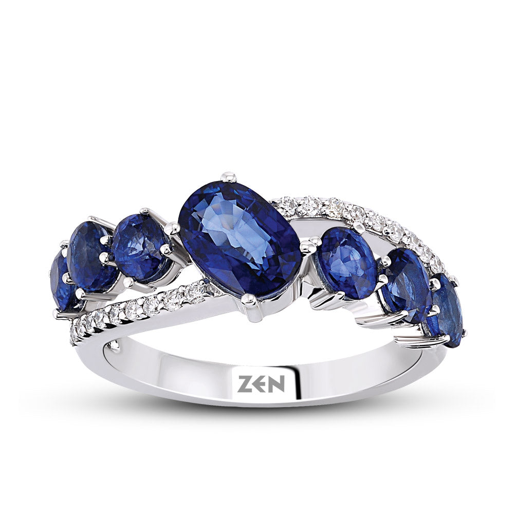 2.67 ct. Saphir Ring