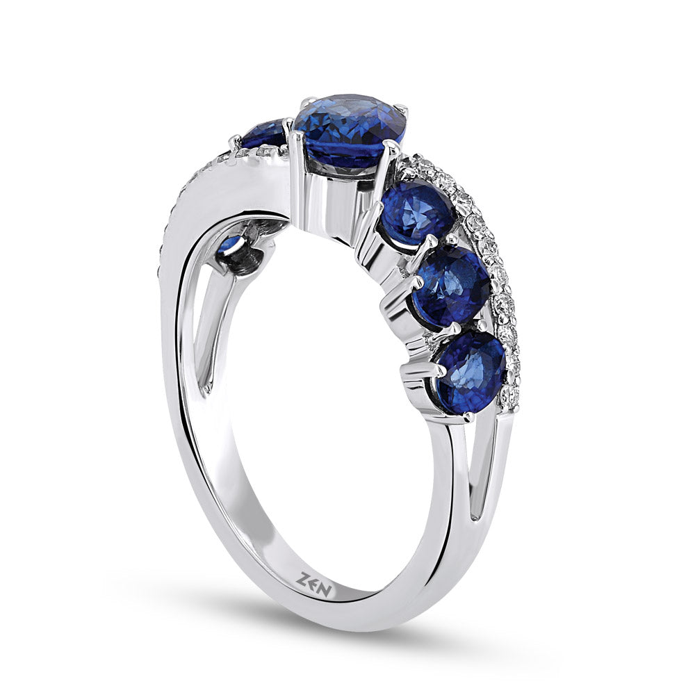 2.67 ct. Saphir Ring