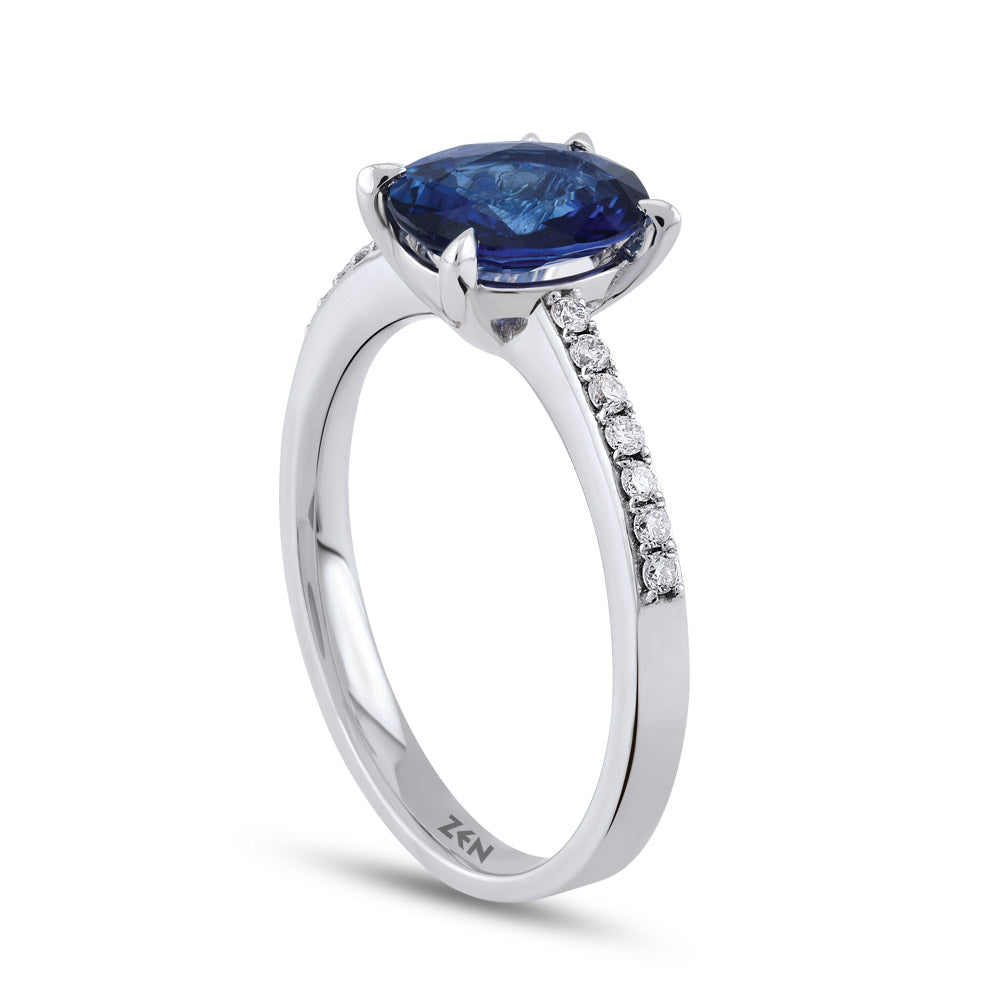 1.31 ct. Saphir Ring