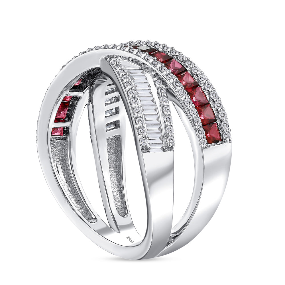 1.22 ct. Rubin Ring