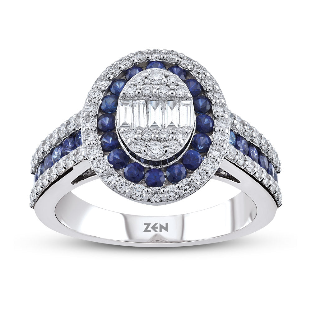 1.48 ct. Saphir Ring