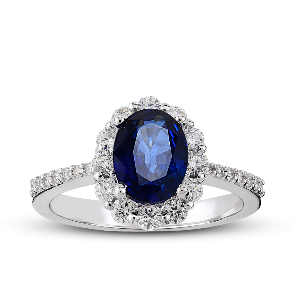 1.88 ct. Saphir Ring