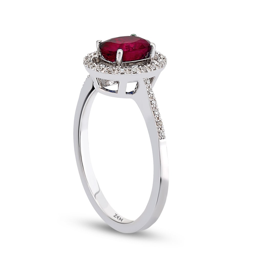 1.06 ct. Rubin Ring