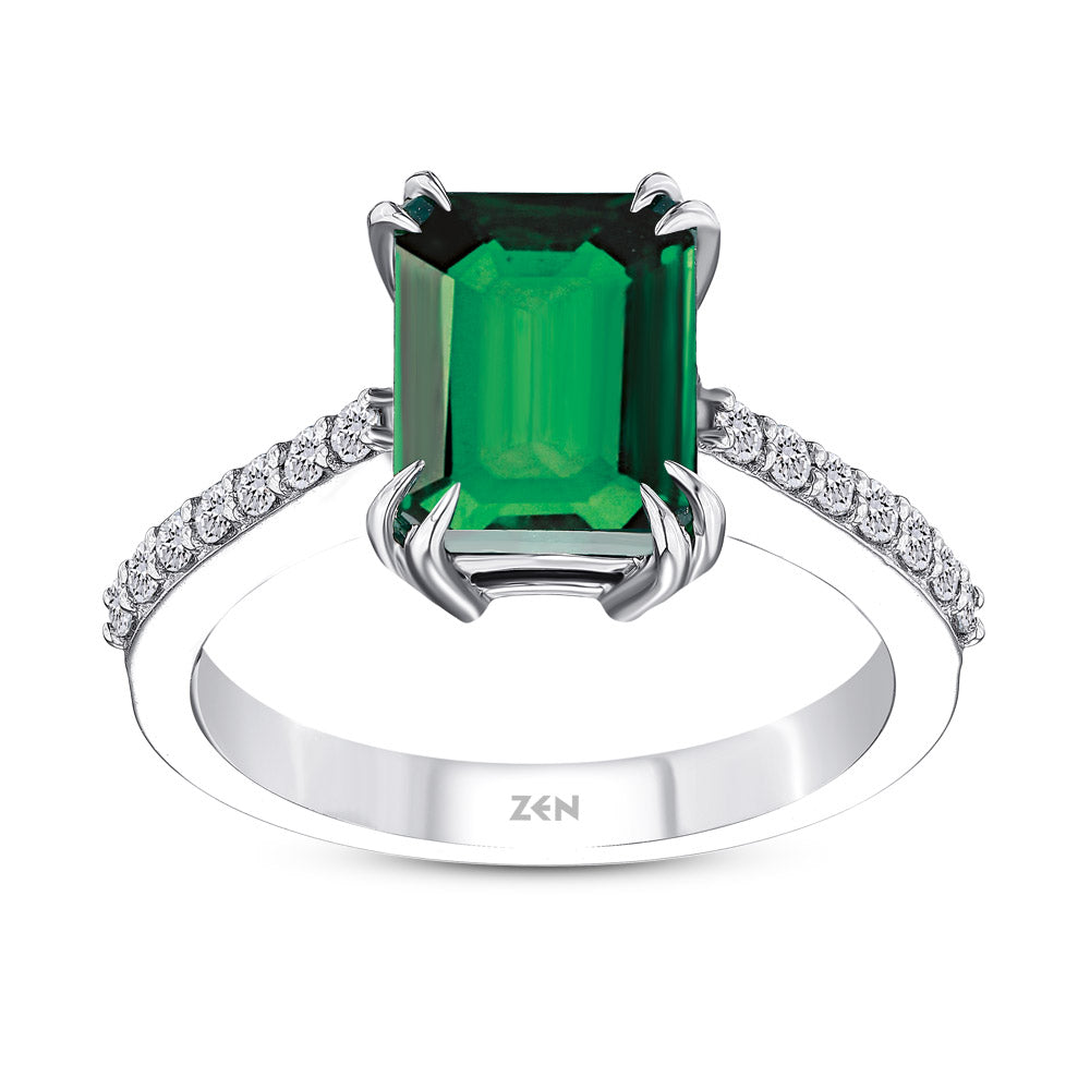 2.02 ct. Smaragd Ring