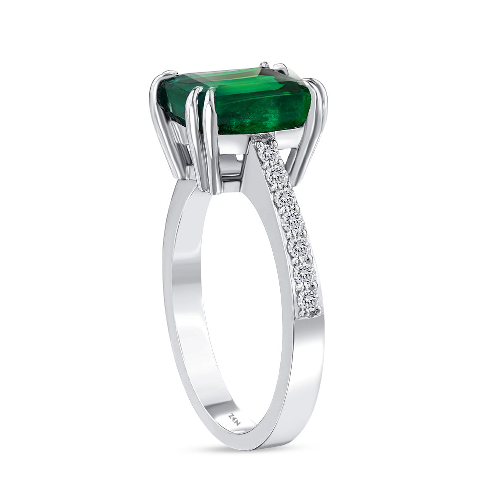 2.02 ct. Smaragd Ring