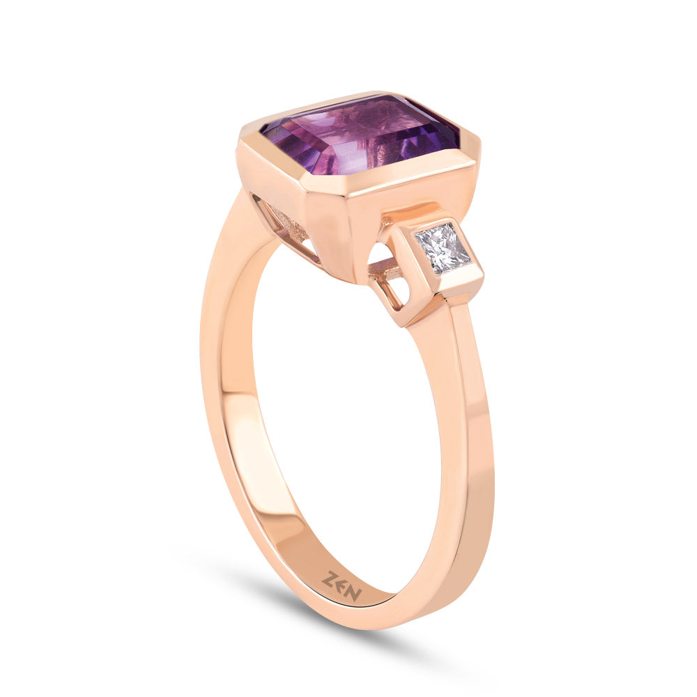 1.35 ct. Amethyst Ring