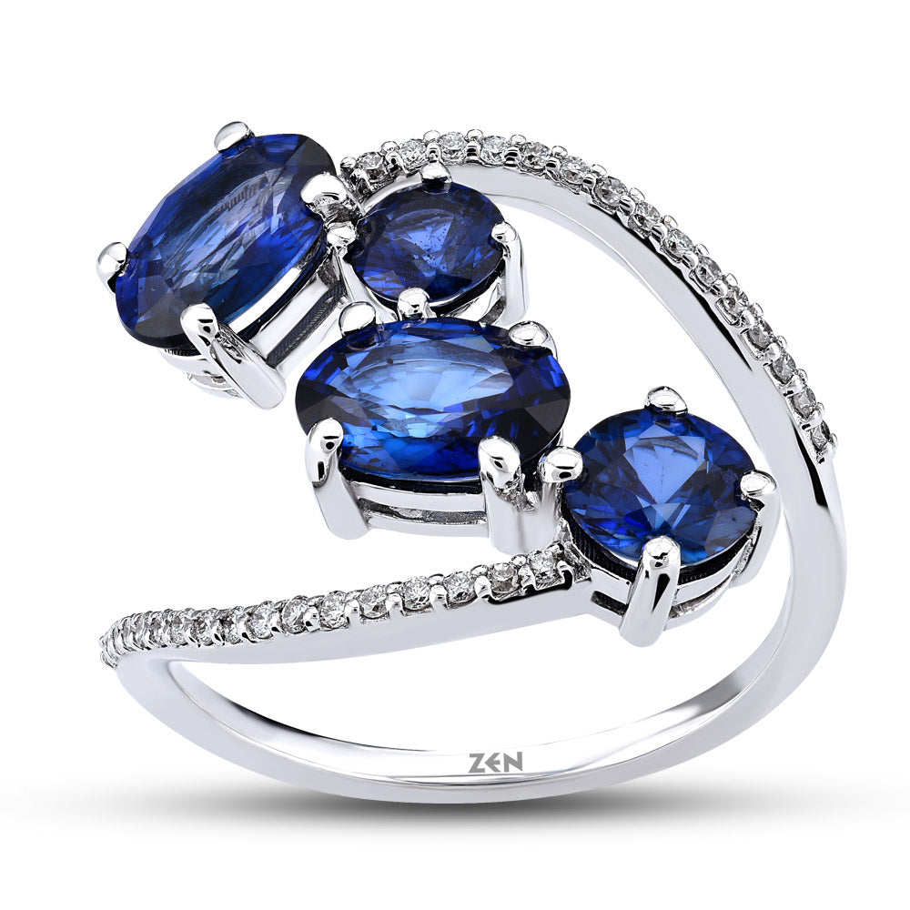 2.67 ct. Saphir Ring