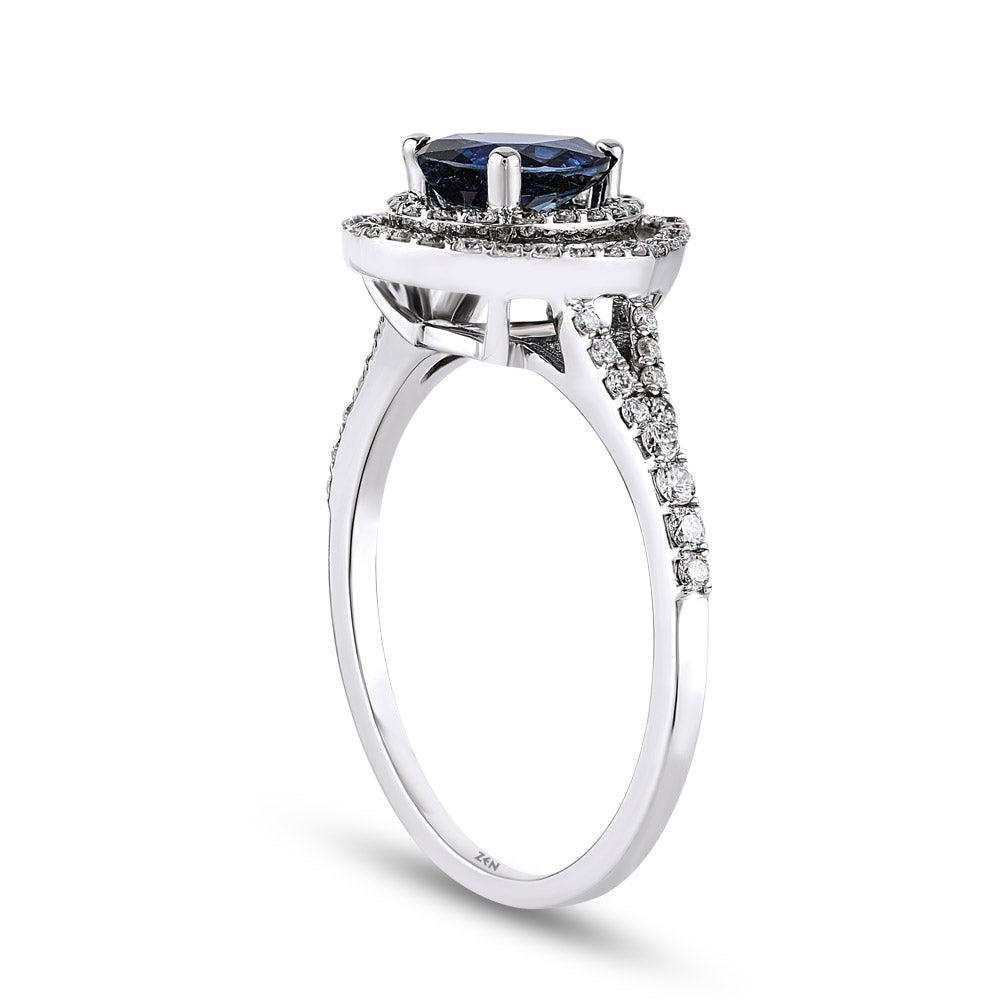 1.05 ct. Sapphire Ring