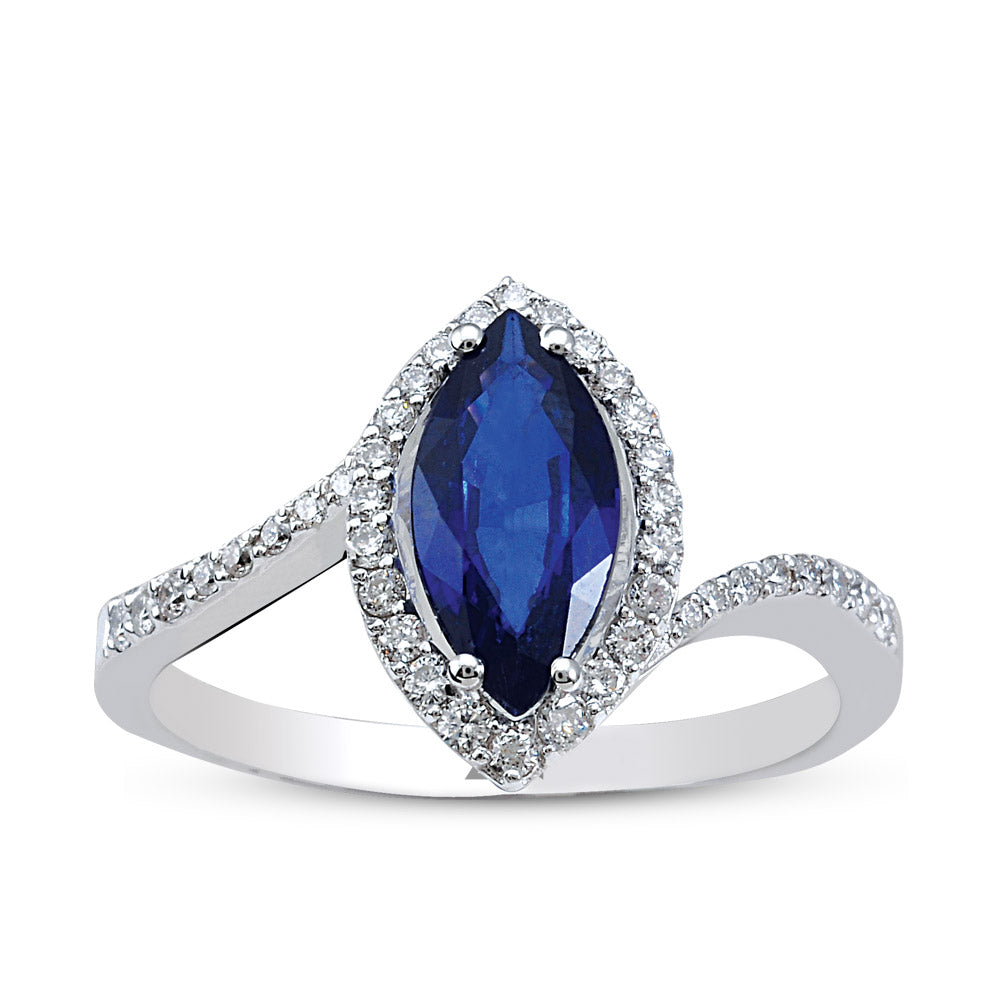 1.39 ct. Saphir Ring