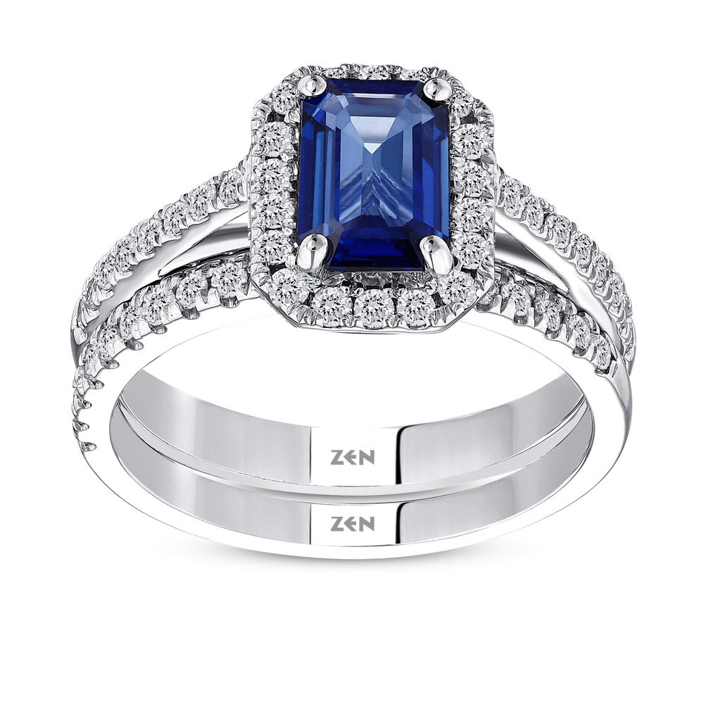 1.39 ct. Saphir Ring