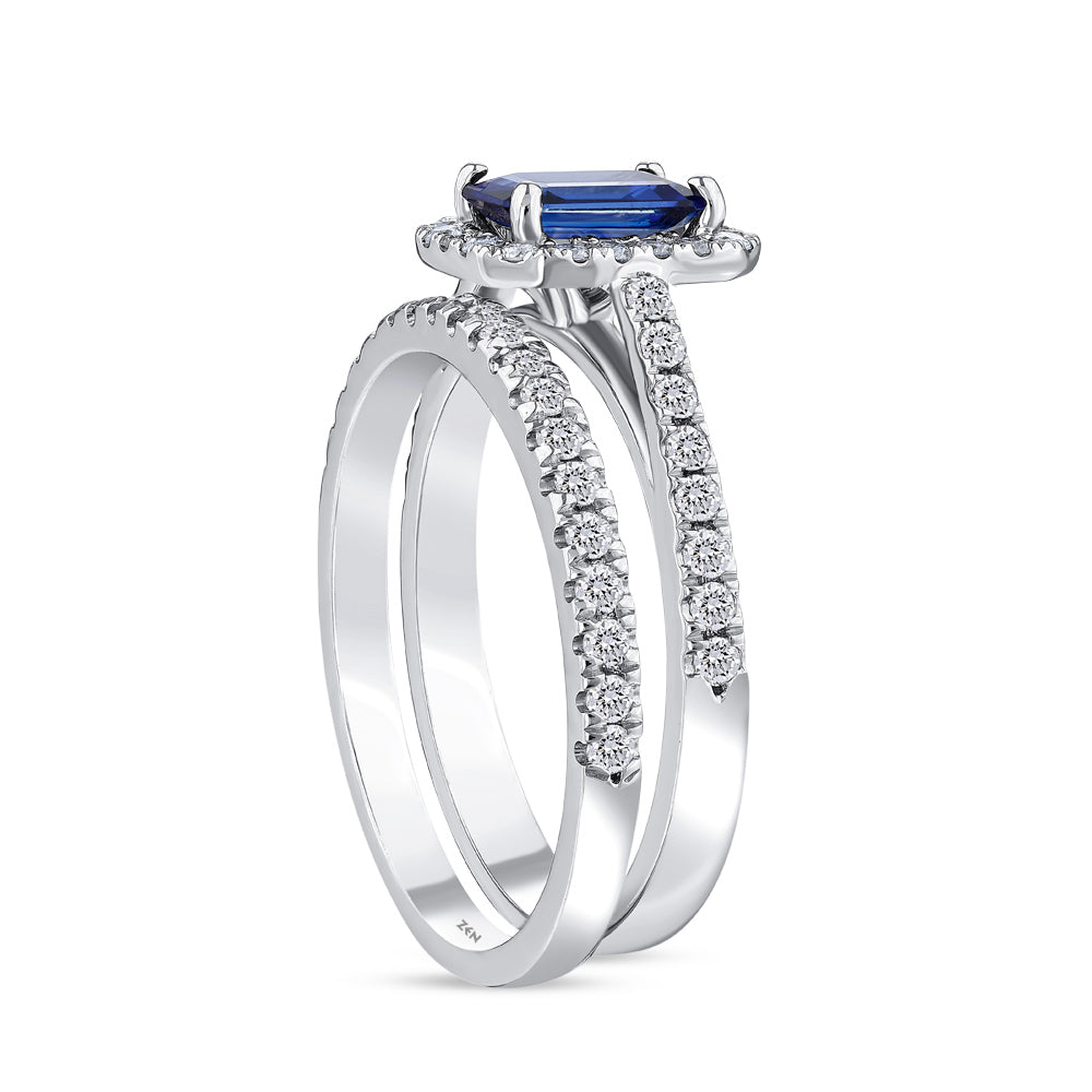 1.39 ct. Saphir Ring