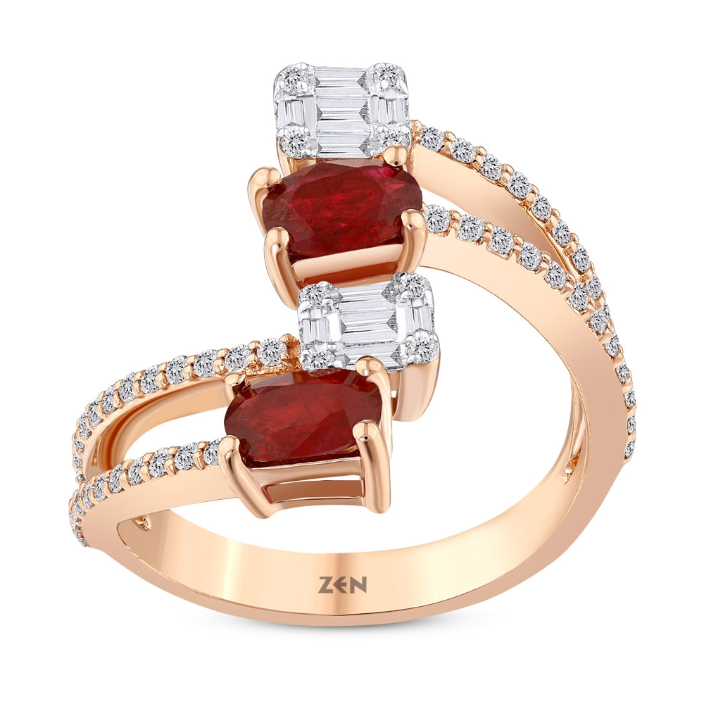 1.48 ct. Rubin Ring
