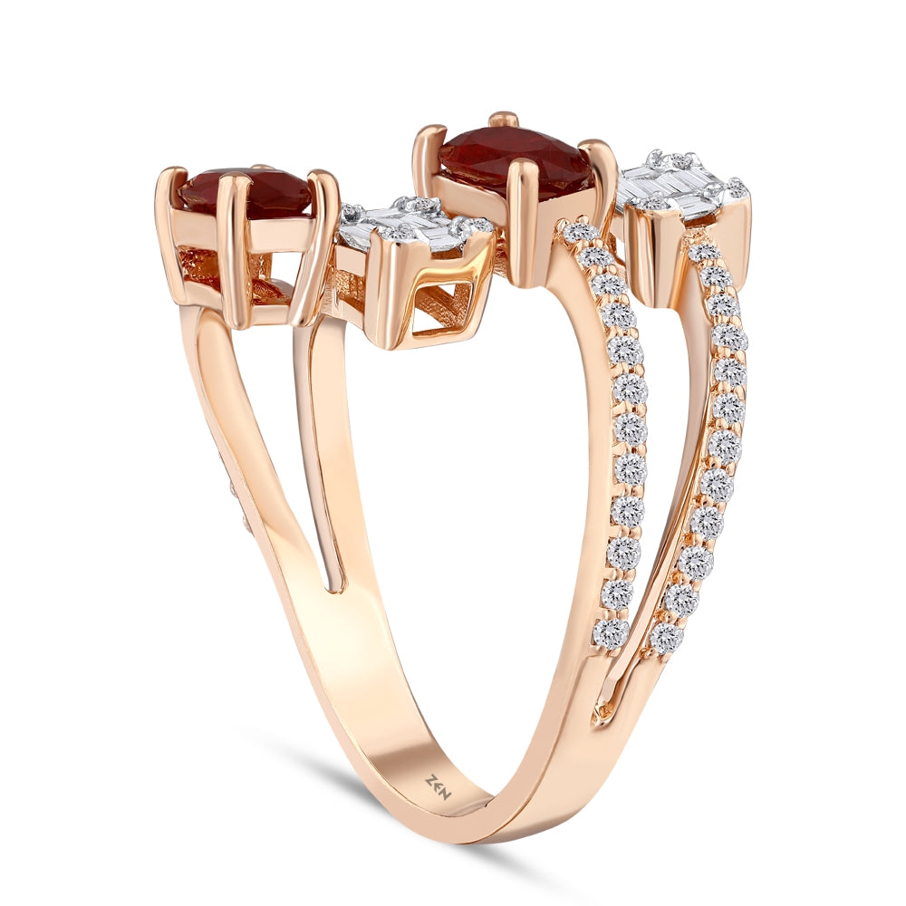 1.48 ct. Rubin Ring