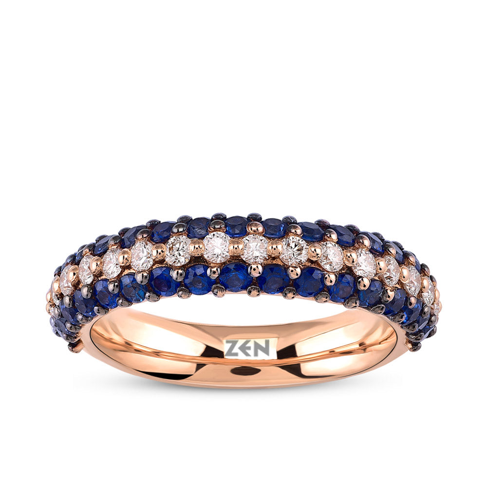 1.38 ct. Saphir Ring