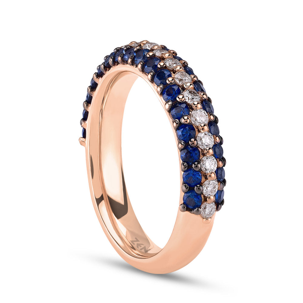 1.38 ct. Saphir Ring