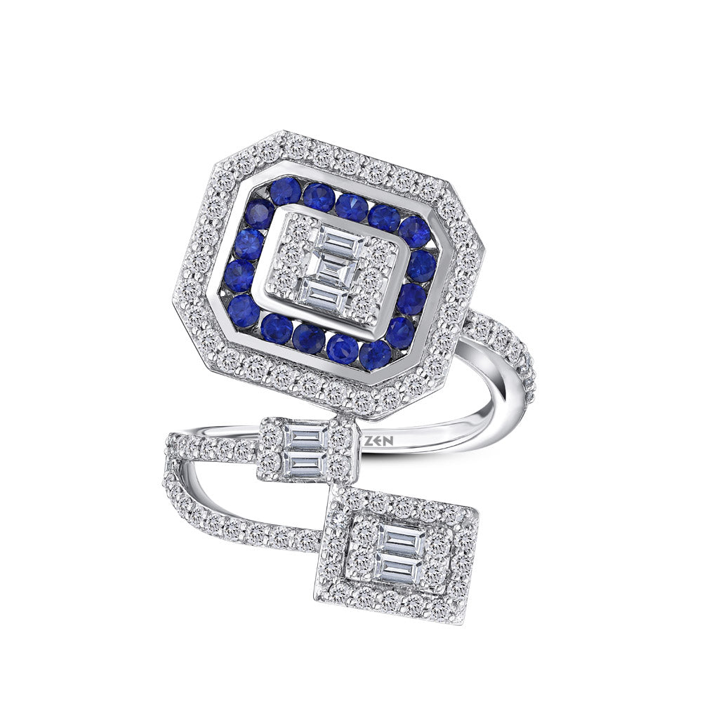 1.60 ct. Saphir Ring
