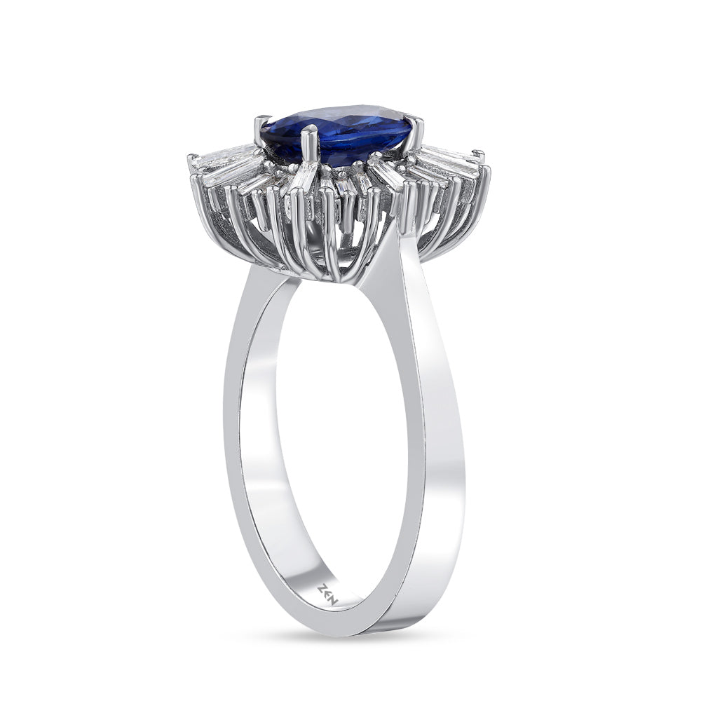 1.76 ct. Saphir Ring