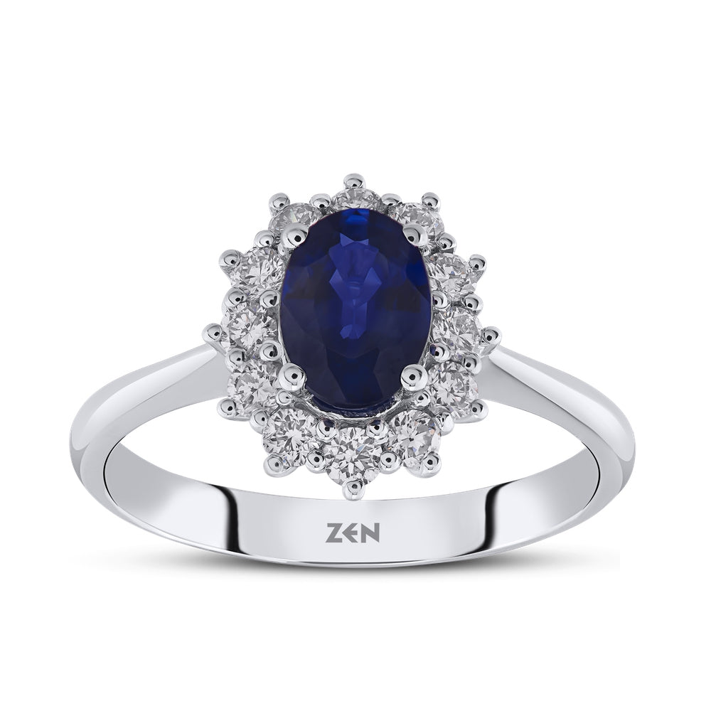 1.68 ct. Saphir Ring