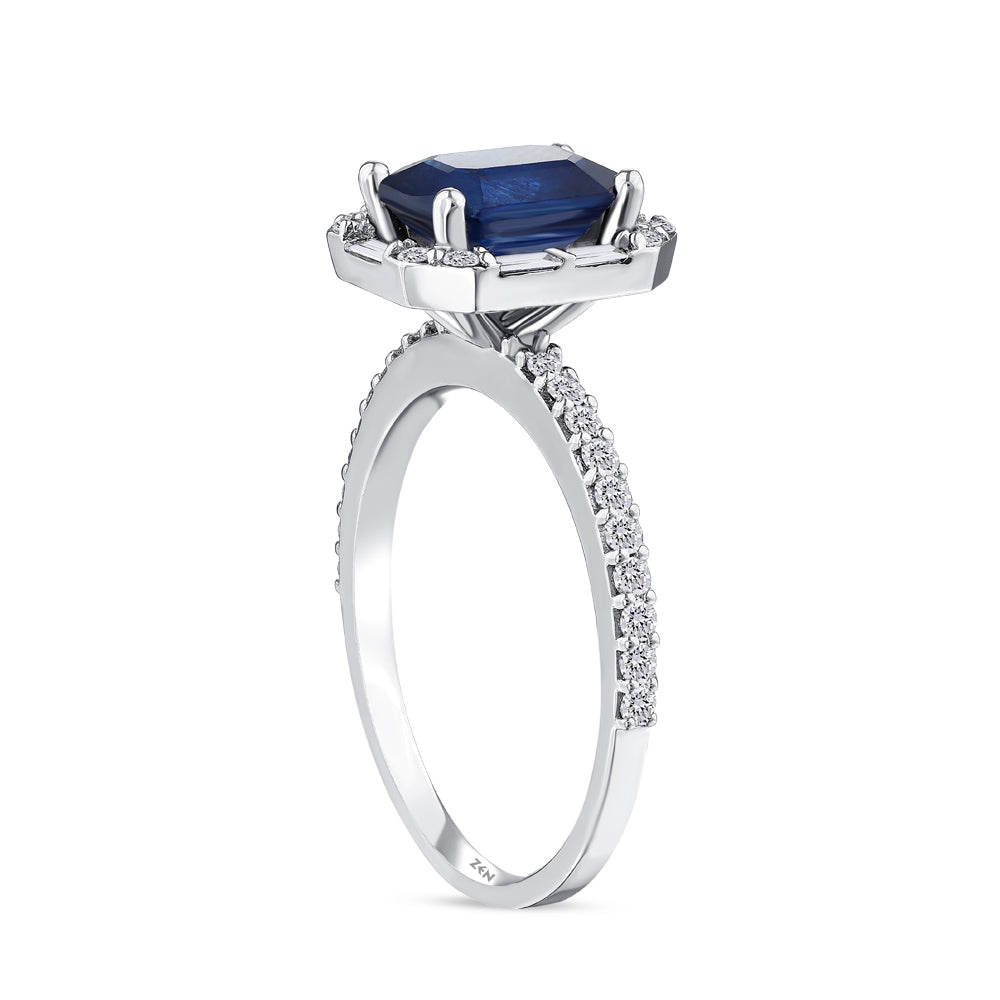 1.96 ct. Saphir Ring
