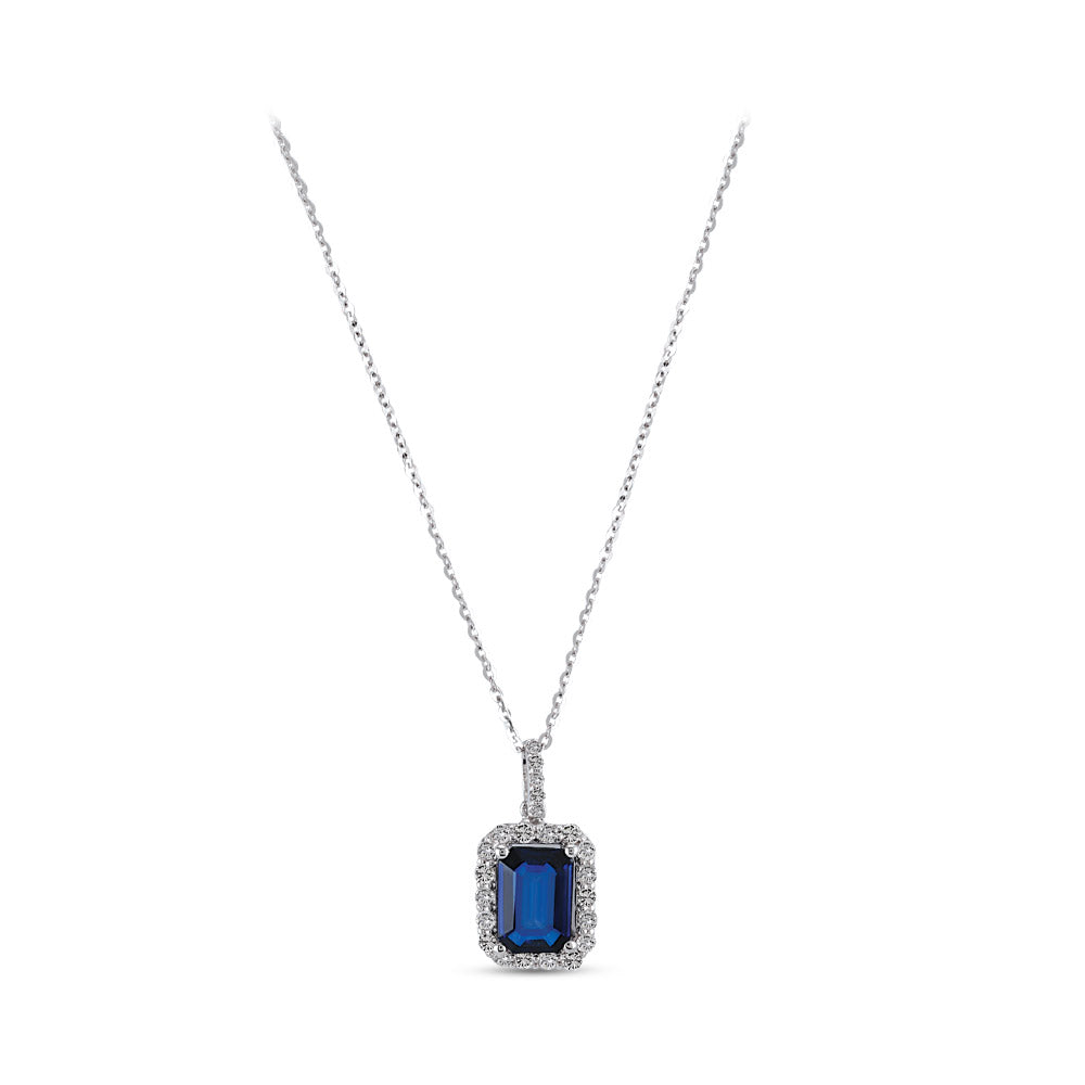 0.81 ct. Sapphire Necklace
