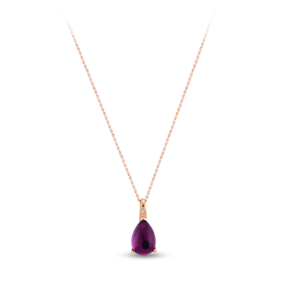 1.11 ct. Amethyst Halskette