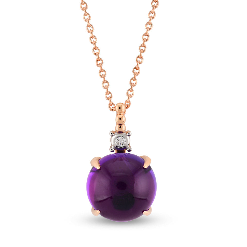 3.77 ct. Amethyst Halskette