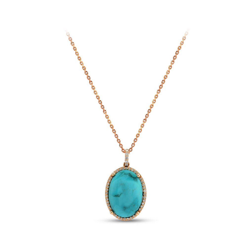 4.01 ct. Turqouse Necklace