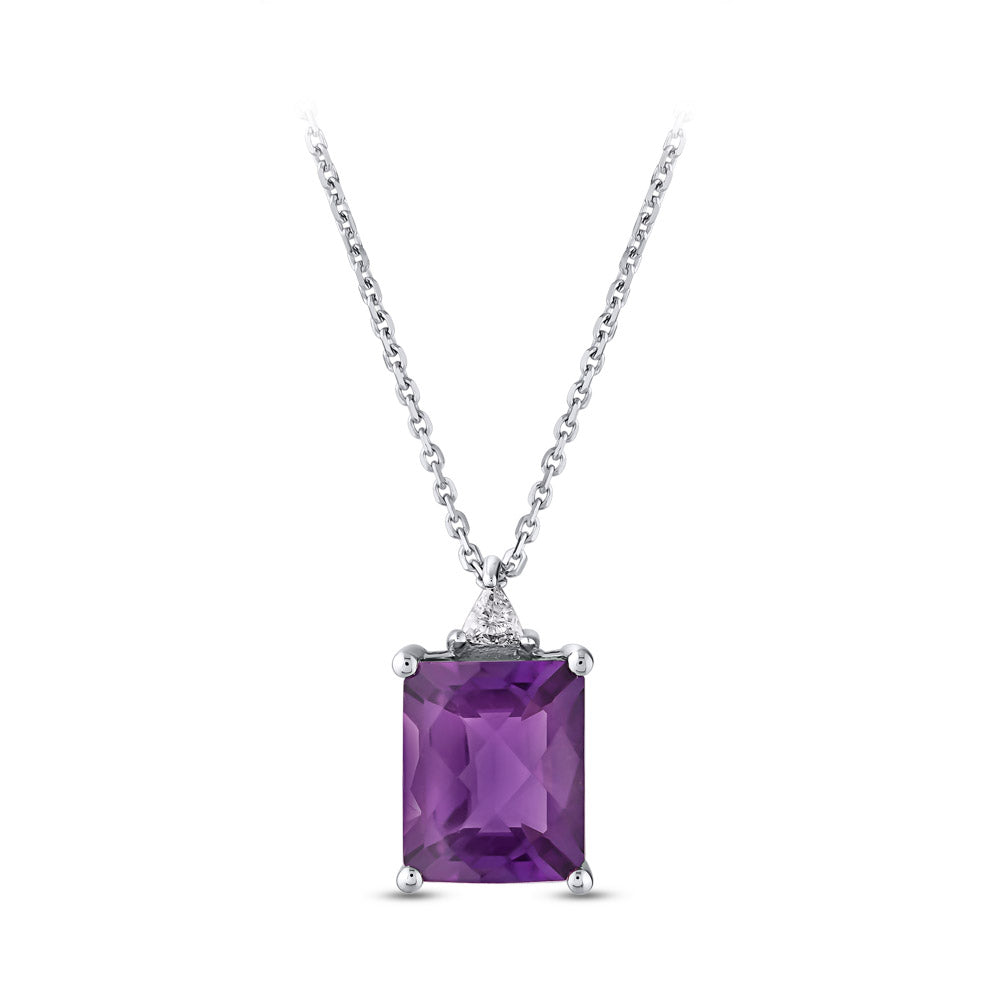 2.66 ct. Amethyst Halskette