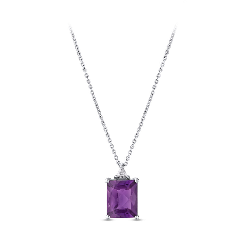 2.66 ct. Amethyst Halskette