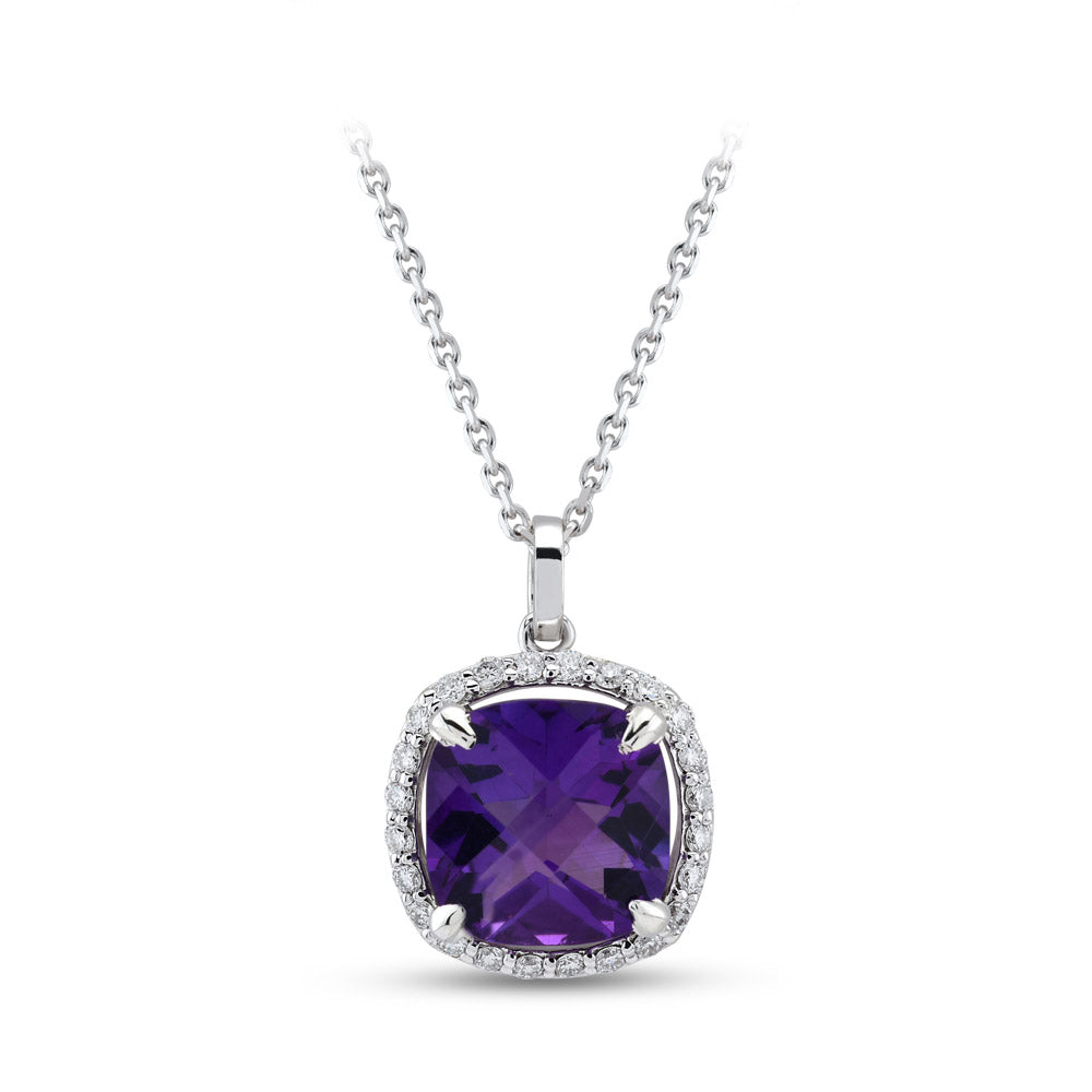 1.86 ct. Amethyst Halskette