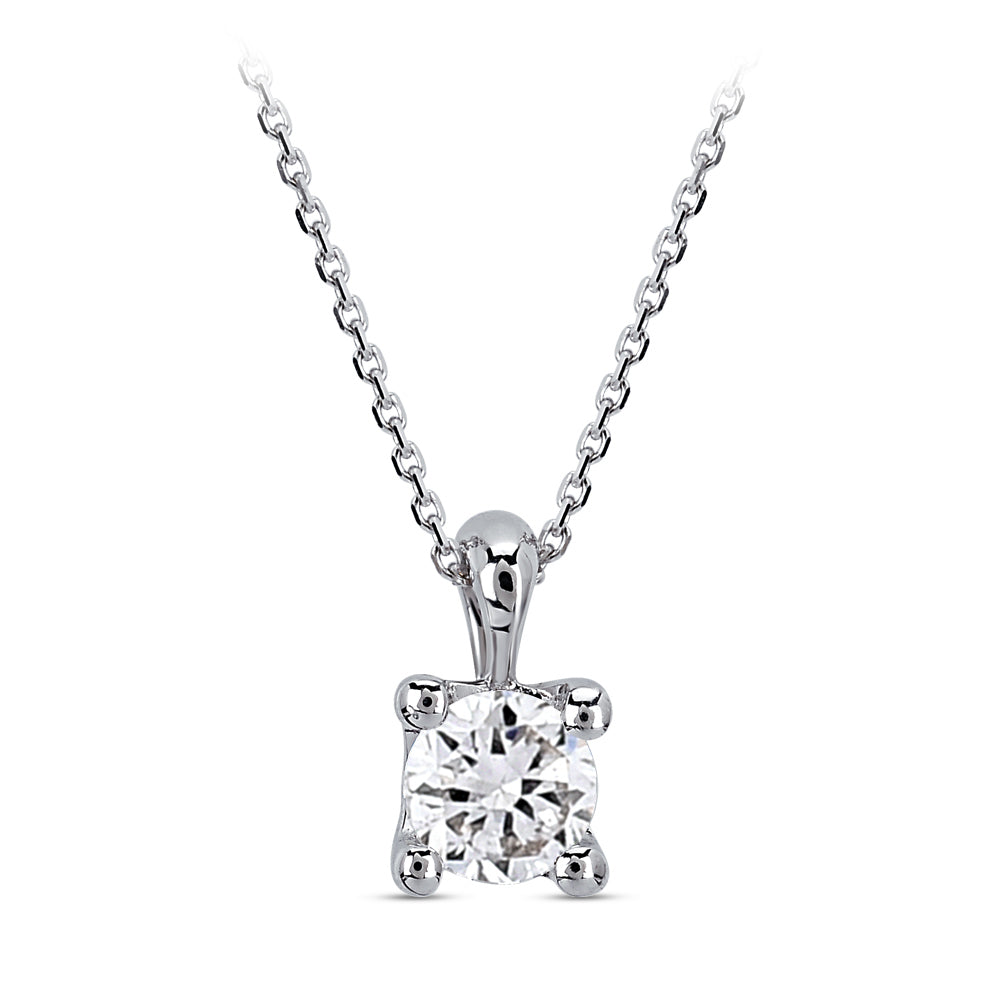 0.30 ct. Solitär Diamant Halskette
