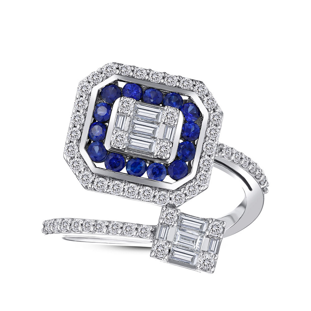 1.10 ct. Saphir Ring