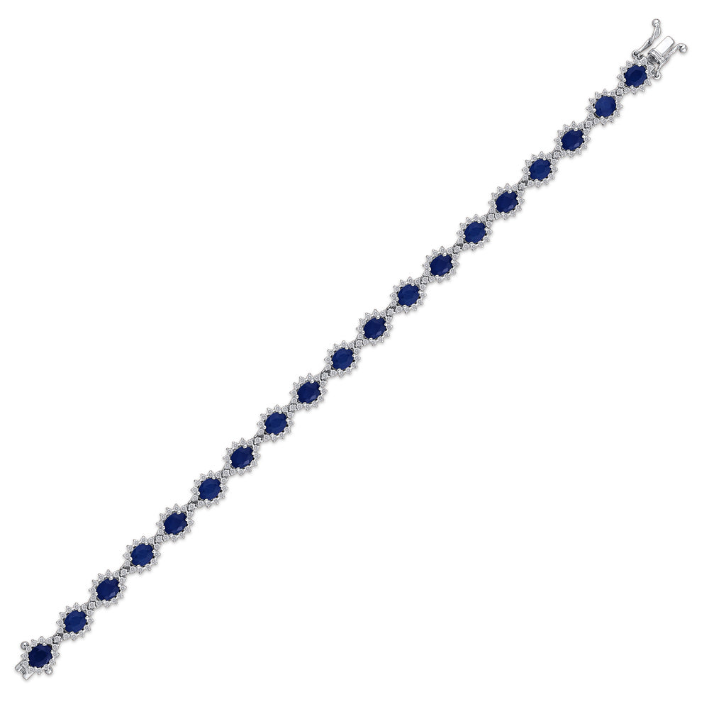 8.96 ct. Saphir Armband