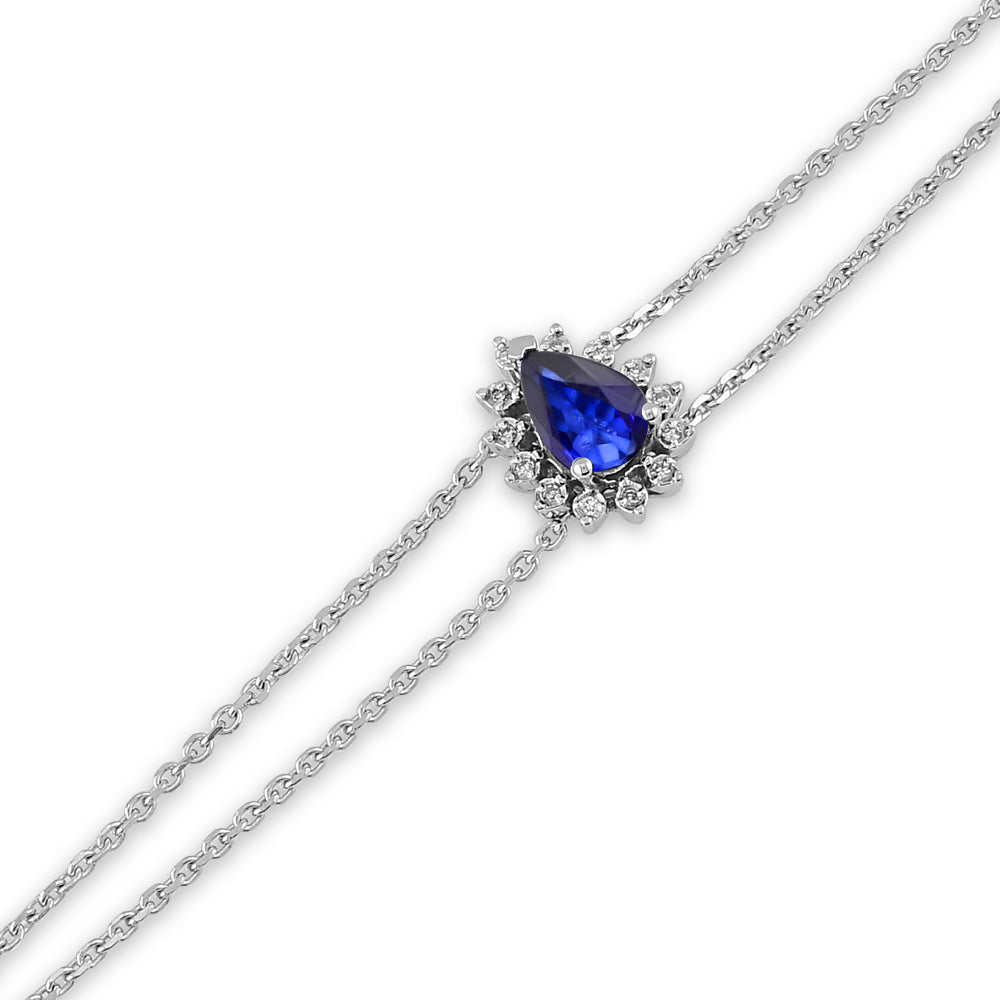 0.27 ct. Sapphire Bracelet