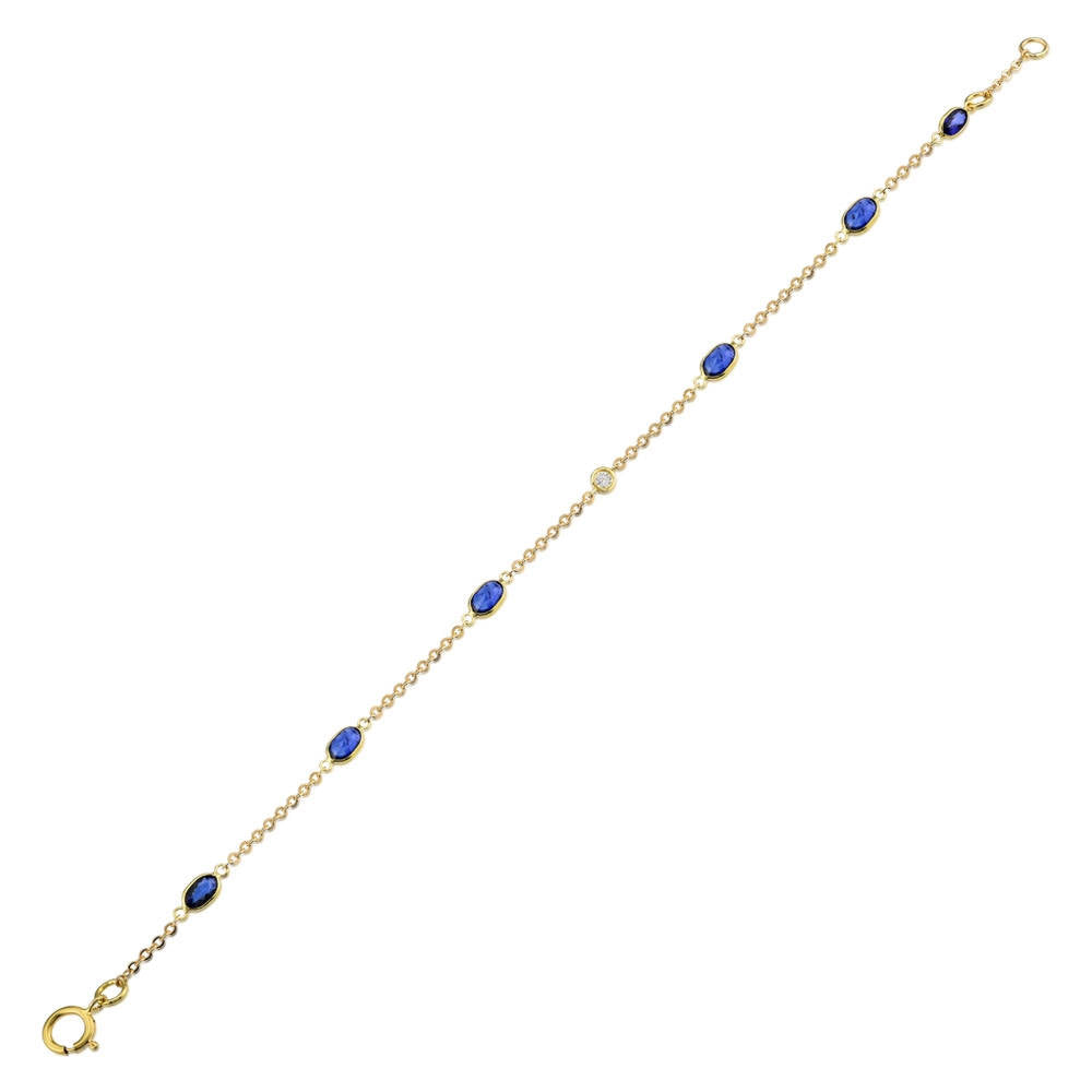 1.82 ct. Saphir Armband