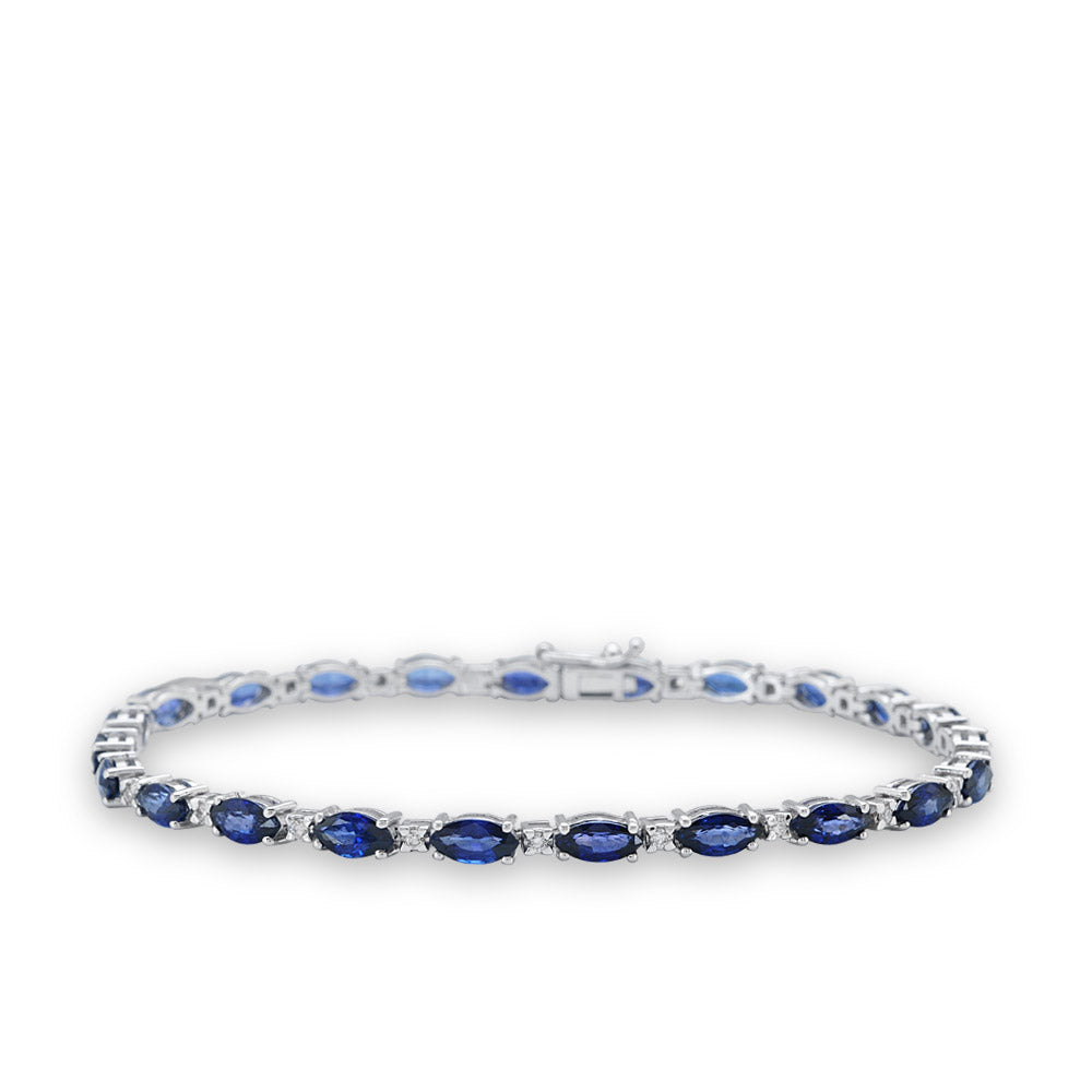 7.78 ct. Saphir Armband