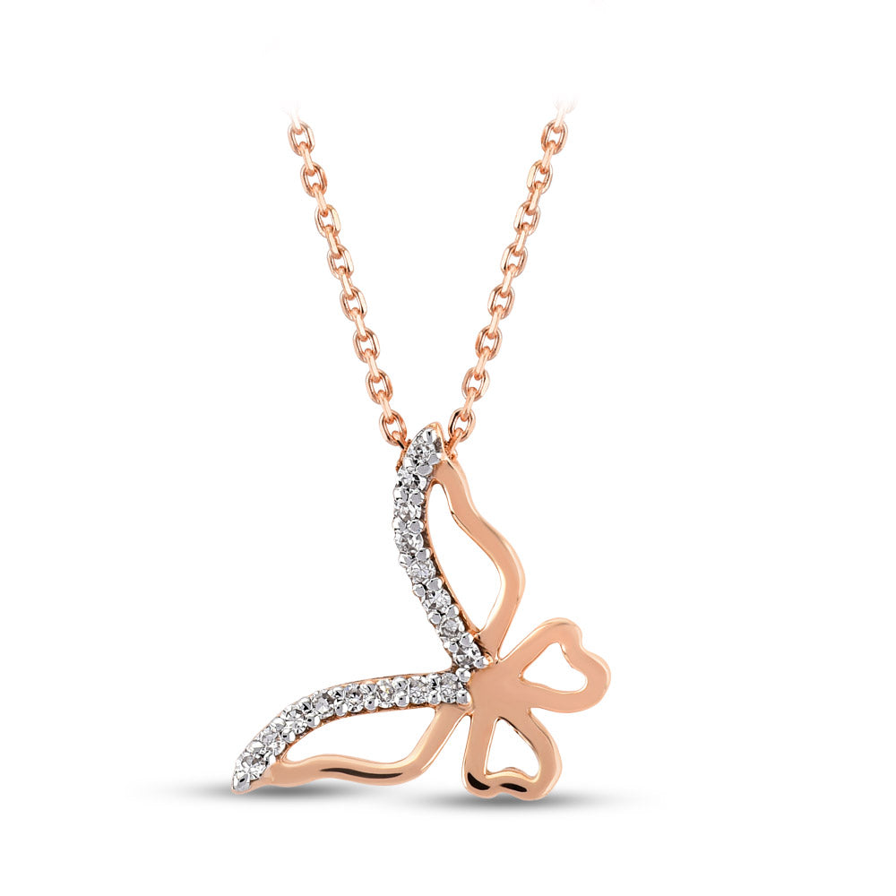0.03 ct. Design Diamant Halskette
