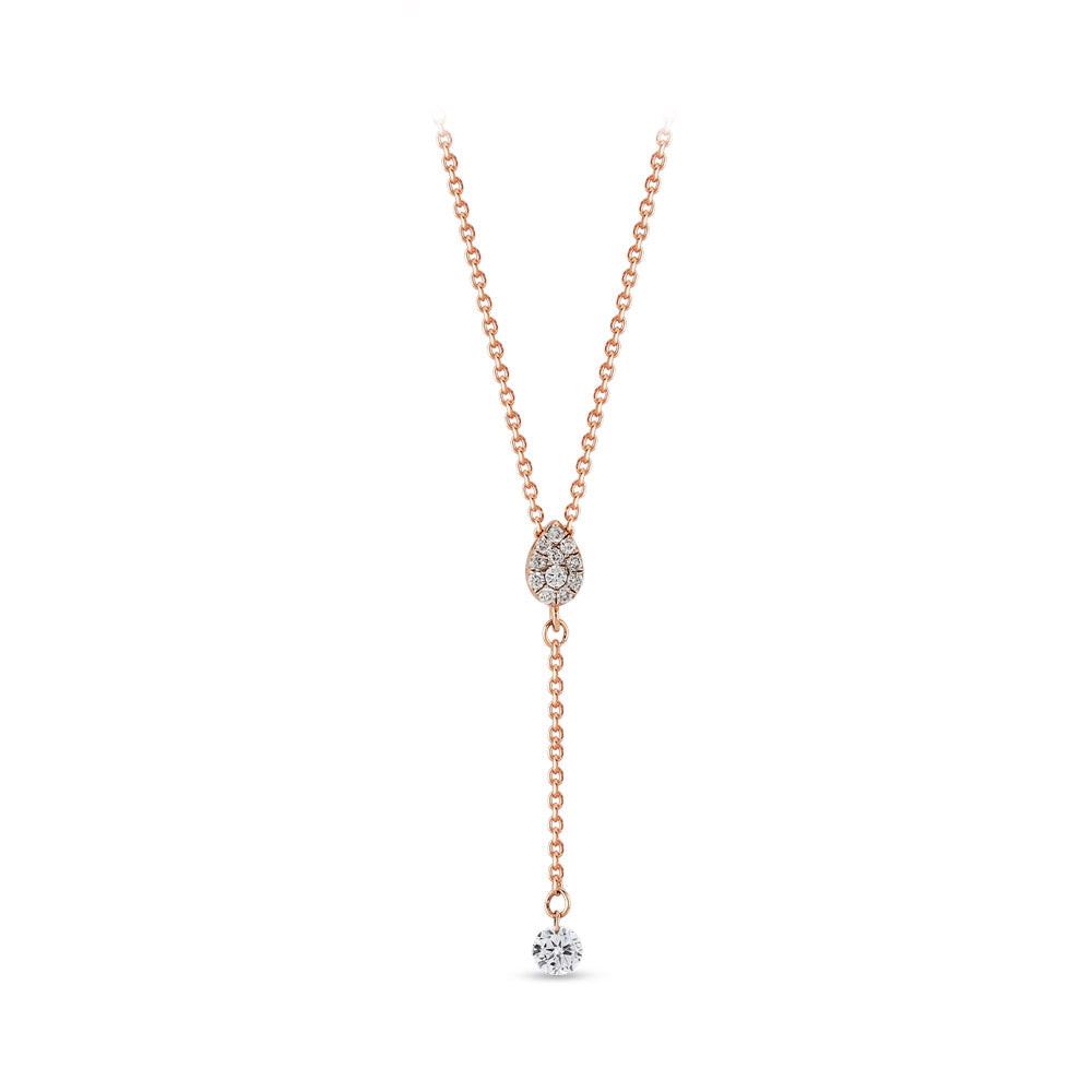 0.19 ct. Design Diamant Halskette