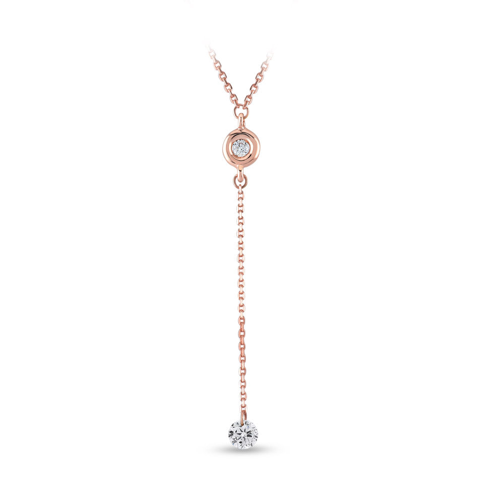 0.08 ct. Design Diamant Halskette