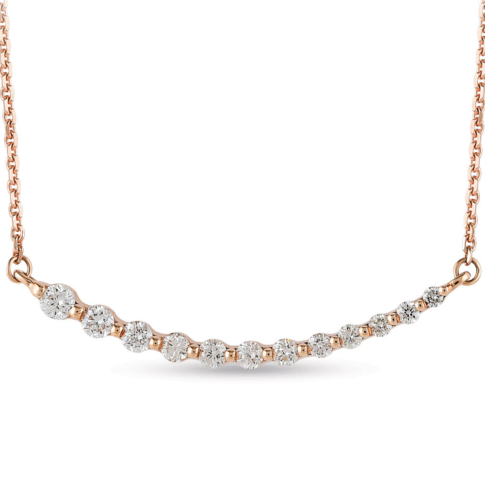 0.28 ct. Design Diamant Halskette