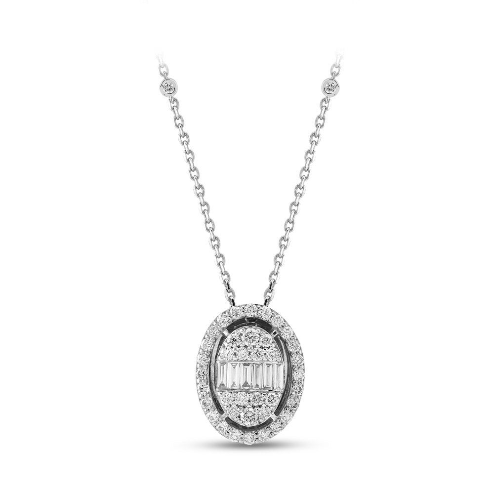 0.48 ct. Design Diamond Necklace