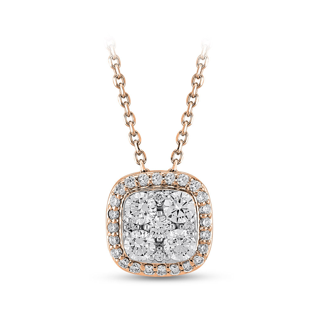 0.55 ct. Design Diamant Halskette