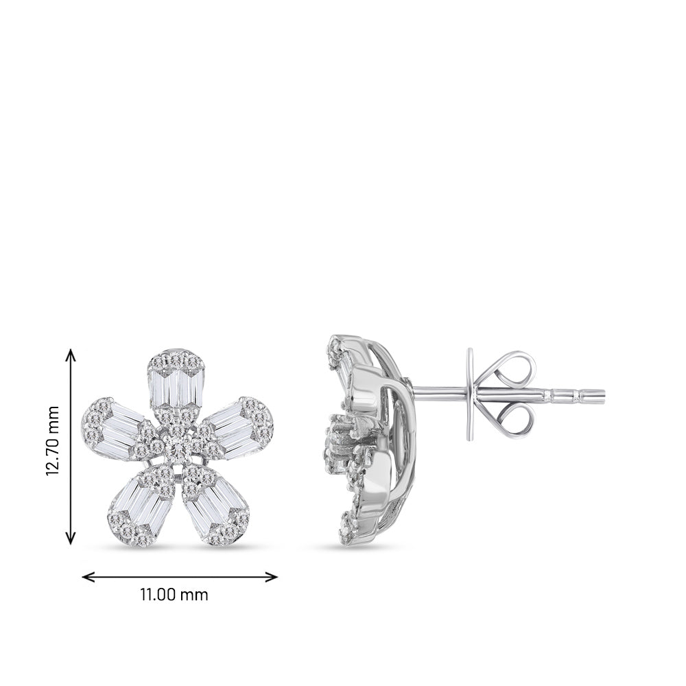 0.51 ct. Design Diamant Ohrstecker
