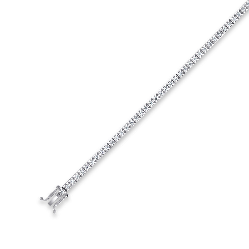 1.00 ct. Diamant Tennisarmband