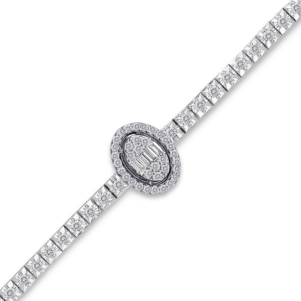 1.20 ct. Diamant Tennisarmband