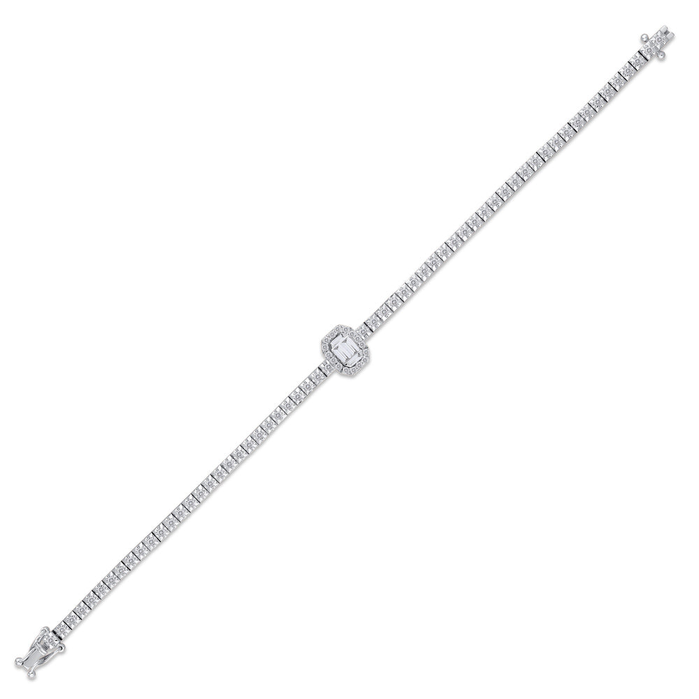 1.33 ct. Diamant Tennisarmband