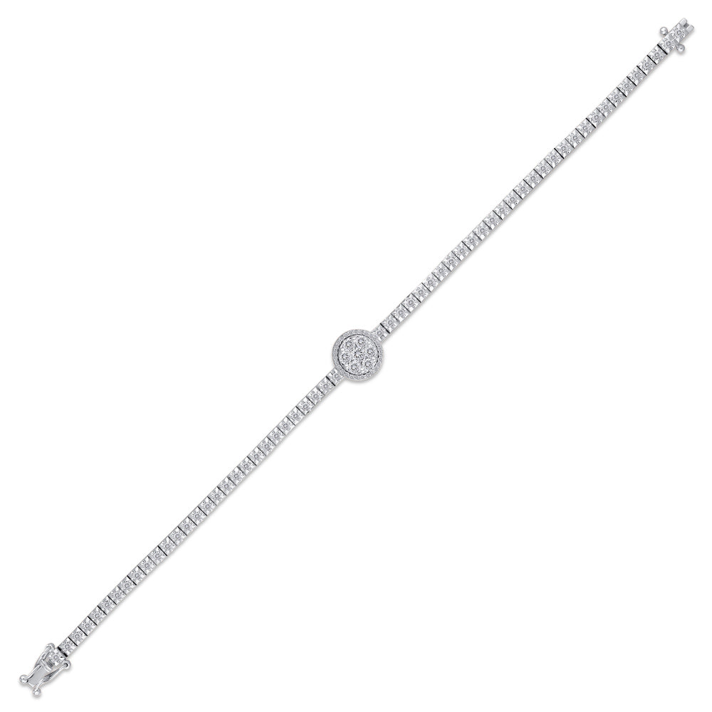 1.44 ct. Diamant Tennisarmband