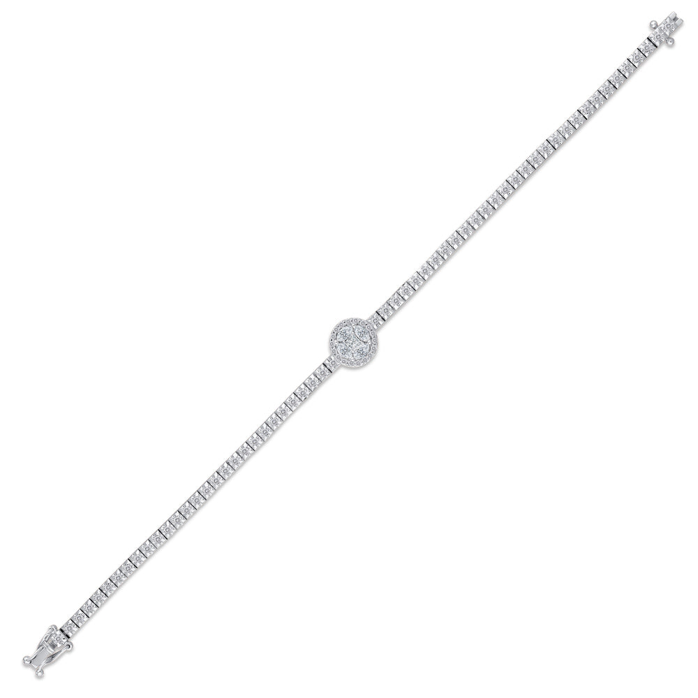 1.48 ct. Diamant Tennisarmband