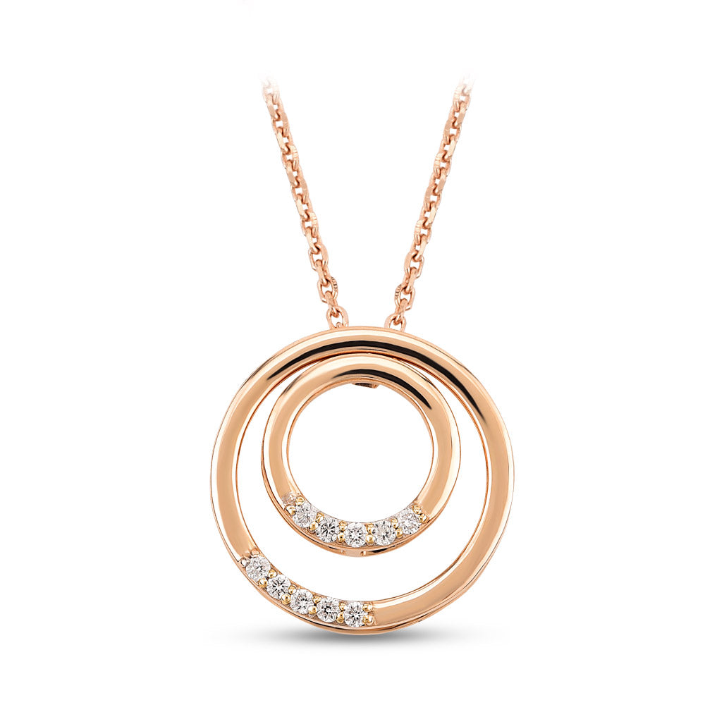 0.12 ct. Design Diamant Halskette