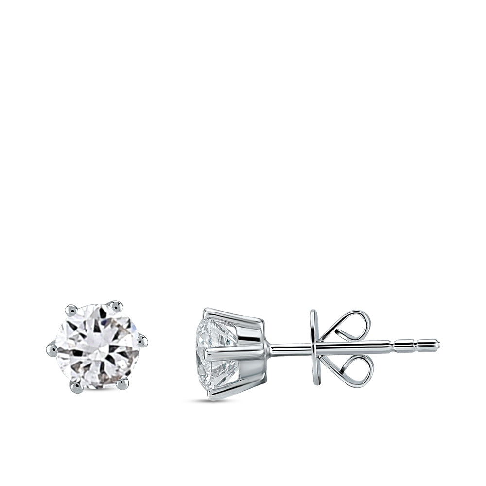 0.30 ct. Solitär Diamant Ohrstecker
